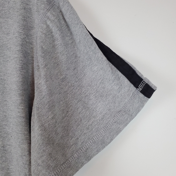 US RUGBY Co Slim Fit Gray T Shirt Top 3XL Mens Patch Embroidered 1907 - Picture 6 of 15